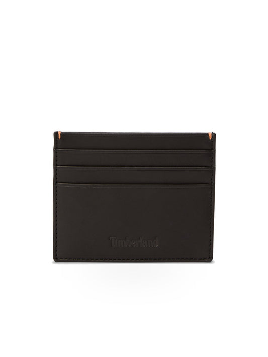 Timberland Riverton Leather Card Holder - Portafogli Uomo - Nero