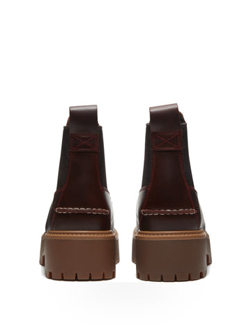 Timberland Stst Mid Chelsea Boot Brgnd - Stivali E Stivaletti Donna - Bur F Grain