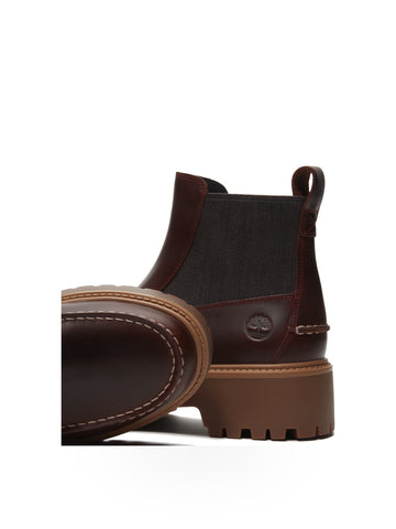 Timberland Stst Mid Chelsea Boot Brgnd - Stivali E Stivaletti Donna - Bur F Grain