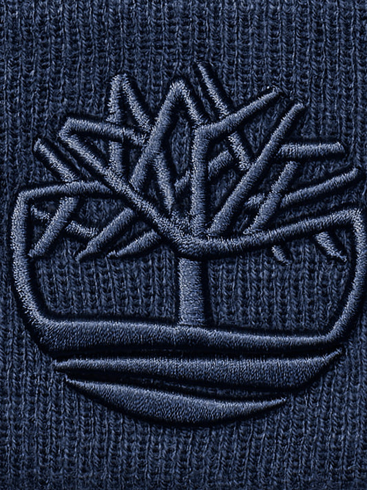Timberland 3D Embroidery Beanie - Cappelli Uomo - Peacoat