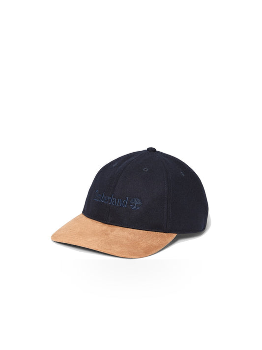 Timberland Wool Baseball Cap - Cappelli Uomo - Peacoat