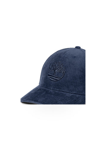Timberland Corduroy Logo BB Cap - Cappelli Uomo - Peacoat