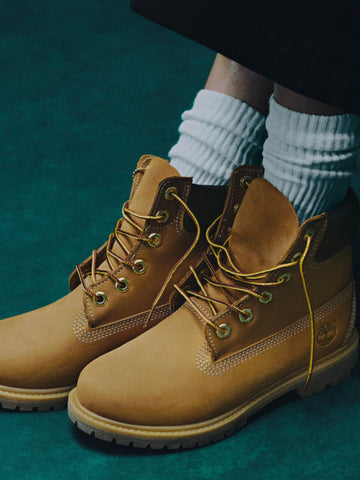 Timberland Prem 6 In Lace Waterproof - Anfibi Donna - Wheat