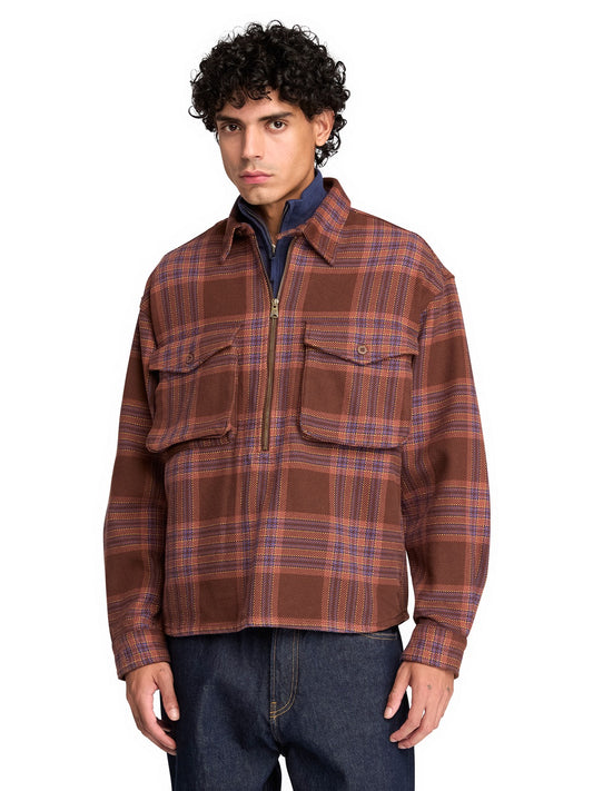 Timberland Flannel House Check Overshirt - Camicie Uomo - Chicory Cof Yd