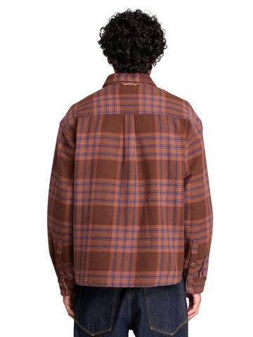 Timberland Flannel House Check Overshirt - Camicie Uomo - Chicory Cof Yd