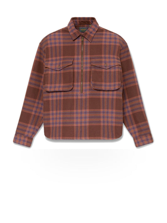 Timberland Flannel House Check Overshirt - Camicie Uomo - Chicory Cof Yd