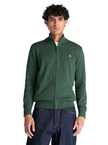 Timberland Williams River Full Zip Sweater - Maglieria Uomo - Sycamore