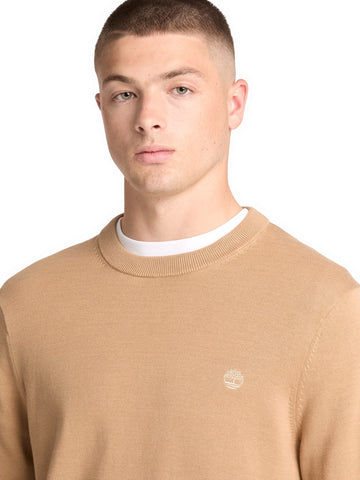 Timberland Williams River Sweater - Maglieria Uomo - Beige
