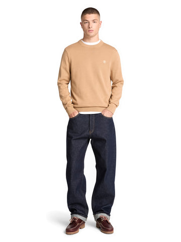 Timberland Williams River Sweater - Maglieria Uomo - Beige