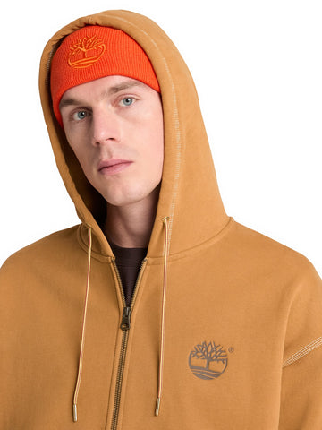 Timberland Iconic Full Zip Bb Hoodie - Felpe Uomo - Wheat Boot