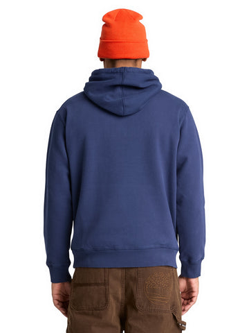 Timberland Established 1973 Embroidered Logo BB Hoodie - Felpe Uomo - Naval Academy