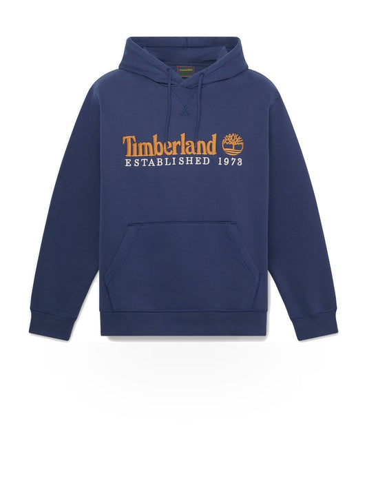 Timberland Established 1973 Embroidered Logo BB Hoodie - Felpe Uomo - Naval Academy
