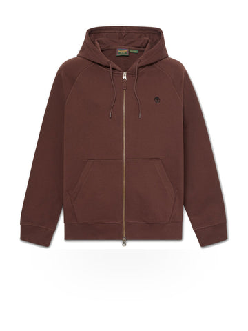 Timberland Exeter River LB Full Zip Hoodie - Felpe Uomo - Chicory Coffee