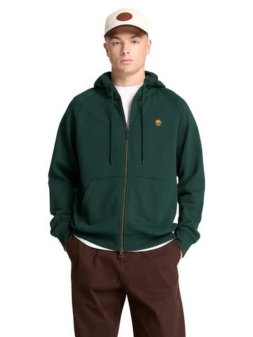 Timberland Exeter River LB Full Zip Hoodie - Felpe Uomo - Verde
