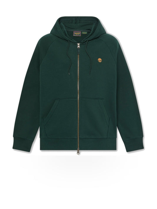 Timberland Exeter River LB Full Zip Hoodie - Felpe Uomo - Verde