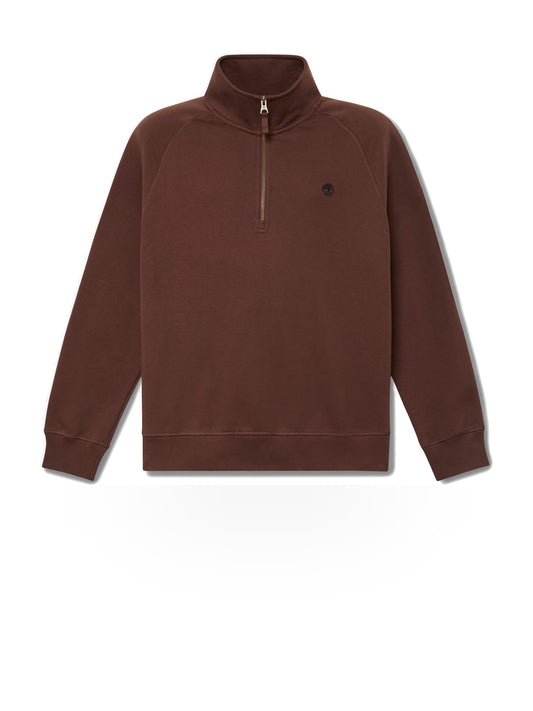 Timberland Exeter River Tree 1/4 Zip - Felpe Uomo - Chicory Coffee