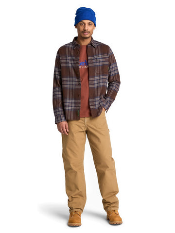 Timberland Established 1973 Ss Embroidered Tee - T-Shirt Uomo - Brownout
