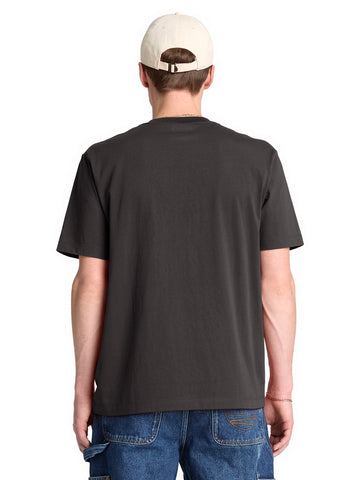 Timberland Established 1973 Ss Embroidered Tee - T-Shirt Uomo - Vintage Black