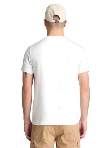 Timberland Dunstan River SS Tee - T-Shirt Uomo - Bianco
