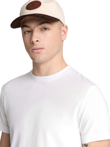 Timberland Dunstan River SS Tee - T-Shirt Uomo - Bianco