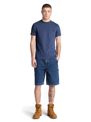 Timberland Dunstan River Ss Tee - T-Shirt Uomo - Naval Academy