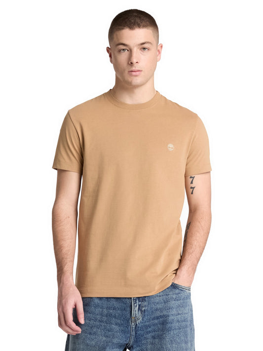 Timberland Dunstan River Ss Tee - T-Shirt Uomo - Tannin