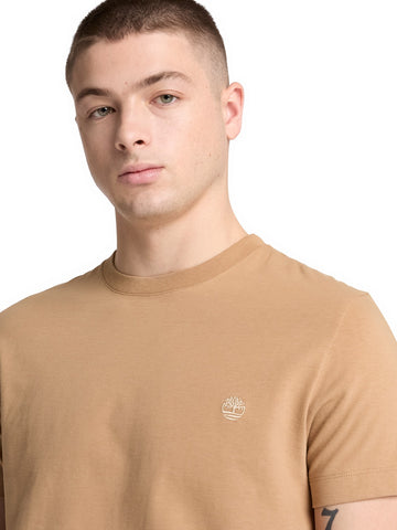 Timberland Dunstan River Ss Tee - T-Shirt Uomo - Tannin