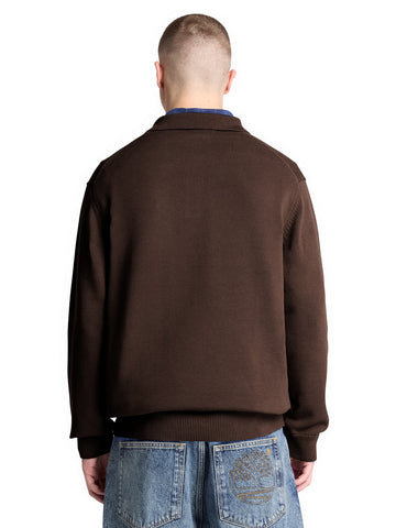 Timberland Williams River Cotton Polo Sweater - T-Shirt Uomo - Mole
