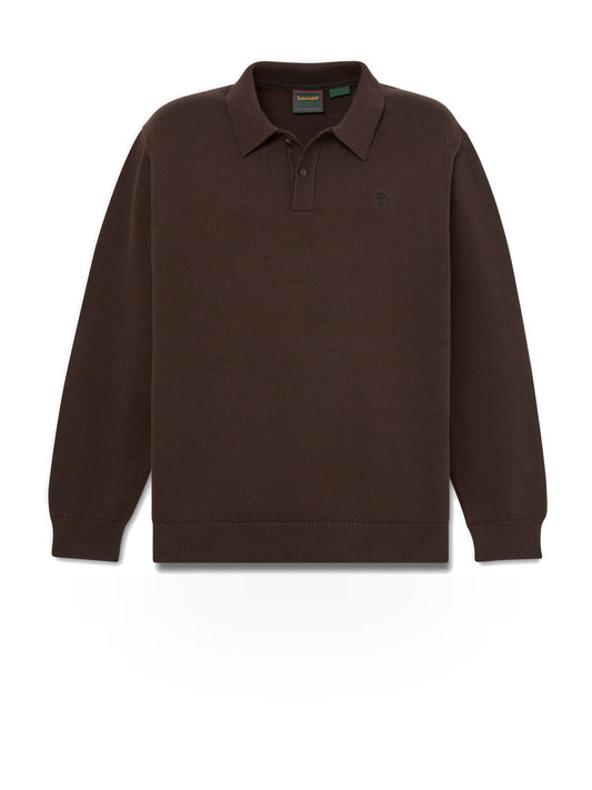 Timberland Williams River Cotton Polo Sweater - T-Shirt Uomo - Mole