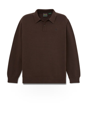 Timberland Williams River Cotton Polo Sweater - T-Shirt Uomo - Mole