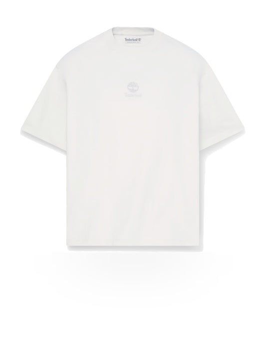 Timberland Shorewood Heavyweight SS Tee - T-Shirt Uomo - Vintage White