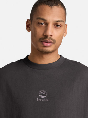 Timberland Shorewood Heavyweight SS Tee - T-Shirt Uomo - Vintage Black