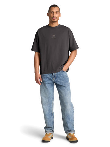 Timberland Shorewood Heavyweight SS Tee - T-Shirt Uomo - Vintage Black