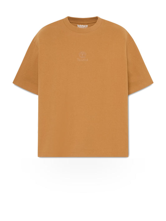 Timberland Shorewood Heavyweight SS Tee - T-Shirt Uomo - Wheat Boot