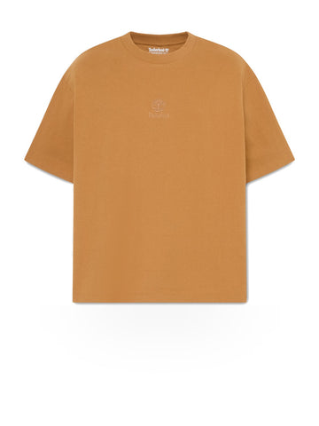 Timberland Shorewood Heavyweight SS Tee - T-Shirt Uomo - Wheat Boot