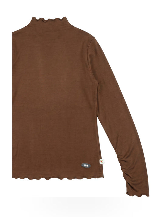 ToBeToo T-Shirt Ragazza - T-Shirt Bambina - Cioccolato