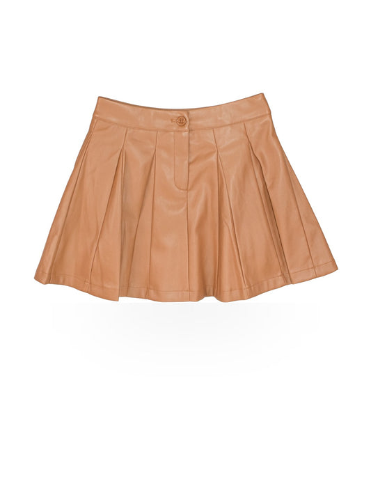 ToBeToo Gonna In Ecopelle Ragazza - Gonne Bambina - Caramello