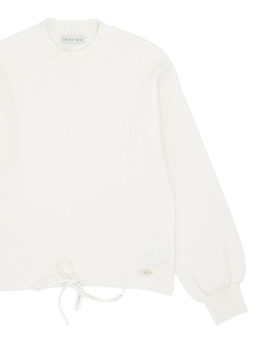 ToBeToo Maglia Ragazza - Maglieria Bambina - Latte