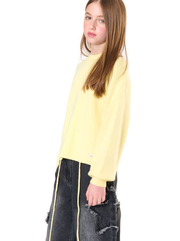 ToBeToo Maglia Ragazza - Maglieria Bambina - Paglia