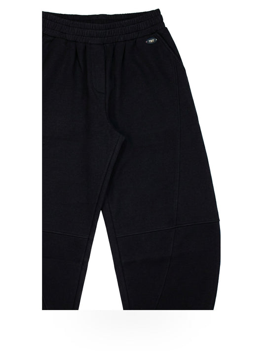 ToBeToo Pantalone In Tessuto Accoppiato Ragazza - Pantaloni Bambina - Nero