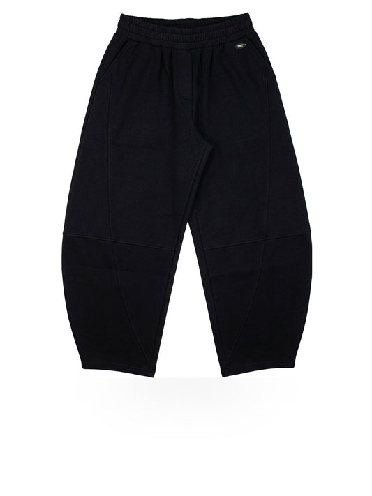 ToBeToo Pantalone In Tessuto Accoppiato Ragazza - Pantaloni Bambina - Nero