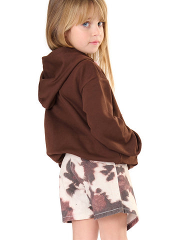 ToBeToo Felpa Bambina - Felpe Bambina - Cioccolato