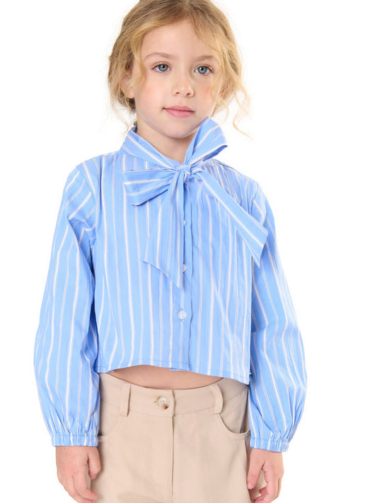 ToBeToo Camicia Riga Bambina - Camicie Bambina - Riga