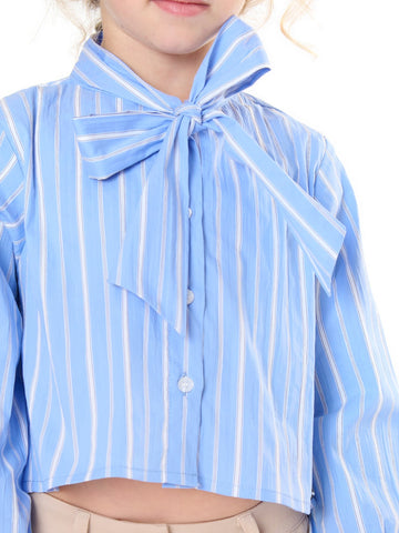 ToBeToo Camicia Riga Bambina - Camicie Bambina - Riga