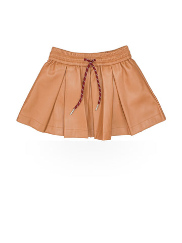 ToBeToo Gonna In Ecopelle Bambina - Gonne Bambina - Caramello