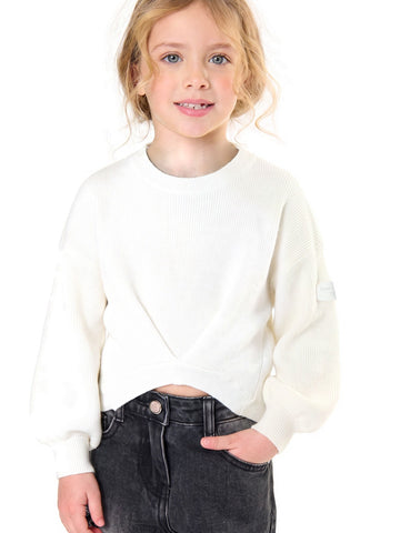 ToBeToo Maglia Bambina - Maglieria Bambina - Latte