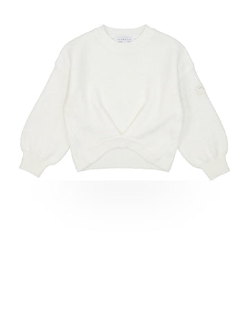 ToBeToo Maglia Bambina - Maglieria Bambina - Latte