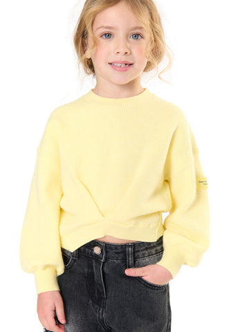 ToBeToo Maglia Bambina - Maglieria Bambina - Paglia