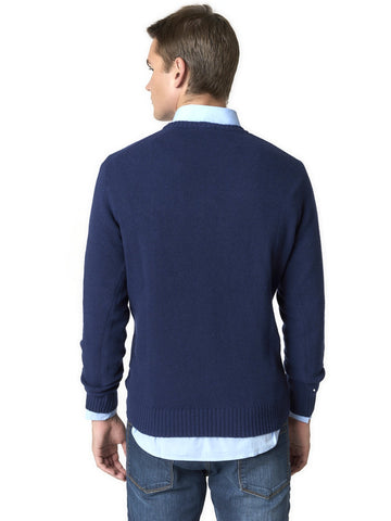 U.S. Polo Assn. Flag- Pullover Knit - Maglieria Uomo - Blu