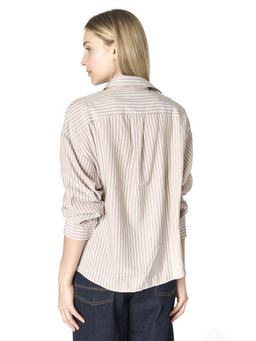 U.S. Polo Assn. Yoki-stripes Shirt - Camicie Donna - Rosa Antico